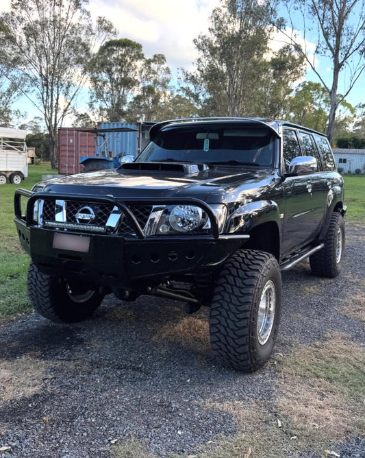Nissan Patrol Tube Winch Bullbar Suits S4