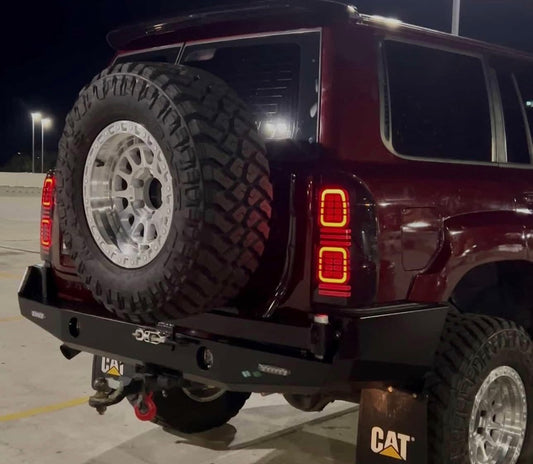 Nissan Patrol Plate rear bar